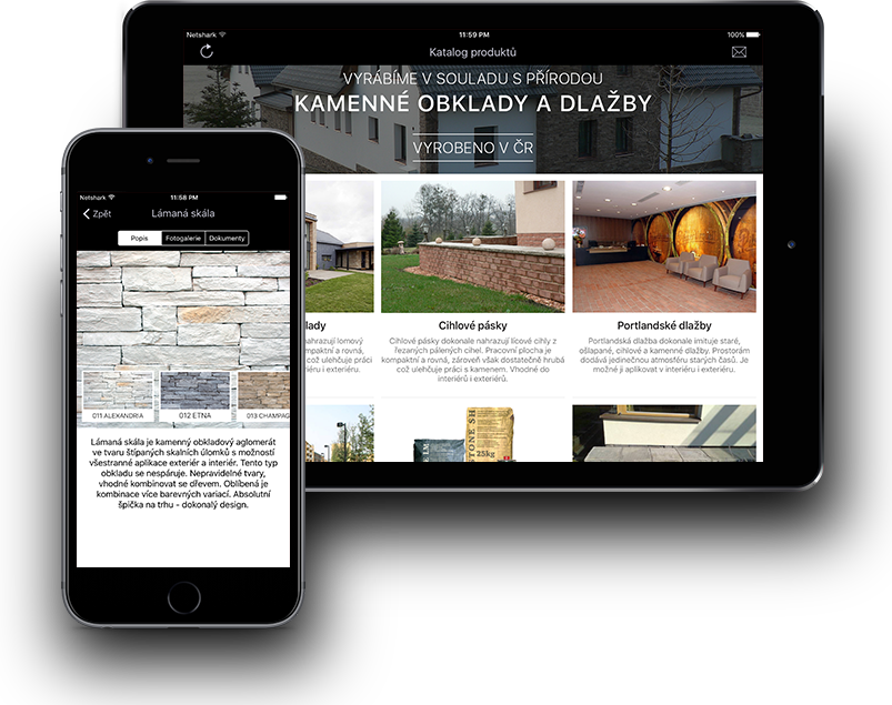 Wild Stone Katalog für iPad und iPhone